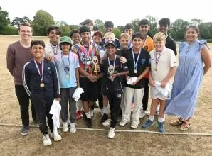 In pictures: Around 150 people enjoy interfaith cricket matches