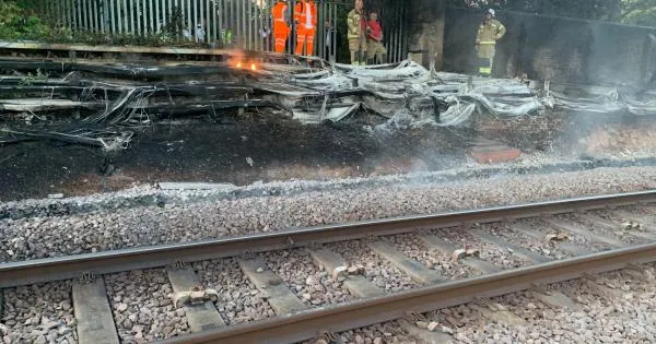Days of disruption for GWR and Elizabeth line passengers after fire set by vandals
